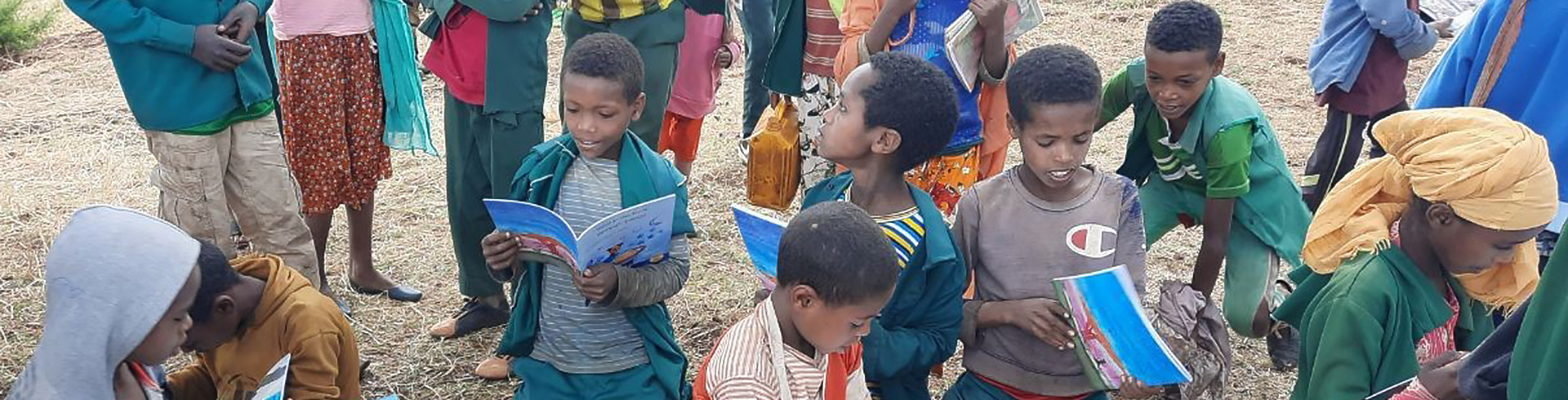 OHBD bilingual books for Ethiopia children