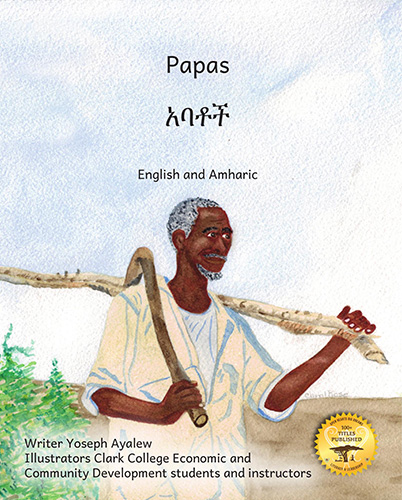 Papas in English and Amharic